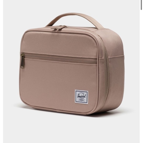 NEW HERSCHEL - Pop Quiz Lunch Box in Light Taupe - Picture 2 of 8